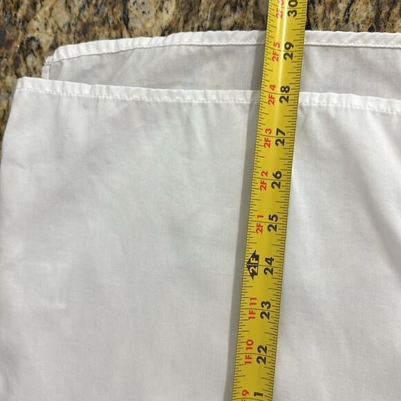 Lola River White Chest Pocket Short Sleeve Button Down Shirt Size L - Picture 8 of 8